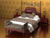 Bedroom Suite Antique-08-034-Bed