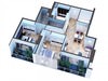 3D Model Detailed modern interior cutaway 3D Model