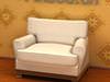 Upholstered Chair 09 067a 3D Model