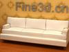 Upholstered Sofa 09 067b 3D Model