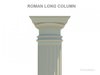 Roman long column 3D Model