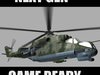 Mil Mi24 P Hind Soviet Helicopter Gunship Game Ready Model 3D Model