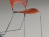 Chair Trinitad Style red Wood 3D Model