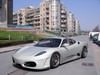 F 430 white Sport car 2008 3D Model