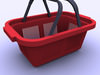 Shopping Basket 3D Model