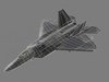 F-22 Raptor US Stealth Fighter Plane Game Ready 3D Model .max .obj .fbx