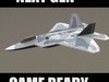 F-22 Raptor US Stealth Fighter Plane Game Ready 3D Model .max .obj .fbx