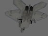 F-22 Raptor US Stealth Fighter Plane Game Ready 3D Model .max .obj .fbx