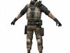 Army Soldier Luca 3D Model