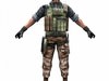Army Soldier Dasz 3D Model