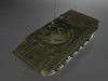 BMP-3 Russian Army IFV game ready model 3D Model .max .obj .3ds .fbx