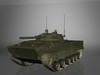 BMP-3 Russian Army IFV game ready model 3D Model .max .obj .3ds .fbx