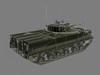 BMP-3 Russian Army IFV game ready model 3D Model .max .obj .3ds .fbx