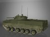 BMP-3 Russian Army IFV game ready model 3D Model .max .obj .3ds .fbx