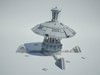 Futuristic Sci Fi Building 4 3D Model