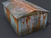 Metal garage 3D Model