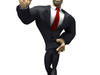 Cartoon Muscular Guy Character