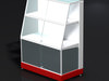 Small glass store stand 3D Model