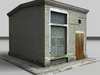 Electric Transformer Building 3D Model