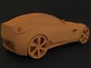 Stampede sports car (self designed) 3D Model