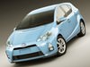 Toyota Prius C Aqua Hybrid 3D Model