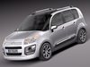 Citroen C3 Picasso 2013 3D Model