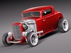 Ford model B 1932 Duce ... 3D Model