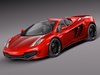 Mclaren MP4 12C Spider ... 3D Model