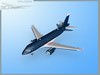 Falcon3D A319 Corporate 2 3D Model