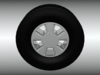 Awesome Super Fast Race Tire 3D Model