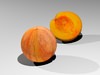Peach 3D Model