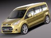 Ford Transit Connect wa... 3D Model