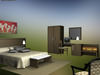 Hotel Room Set 02 3D Model
