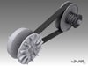 CVT - Small continuously variable transmission 3D Model