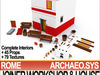 Ancient Roman Town Joiner Workshop House 3.2 3D Model