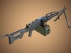 PKP "Pecheneg" Machine Gun 3D Model