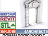 Renaissance Doric Door E Revit stl