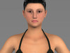 Young Pretty Girl 3D Model