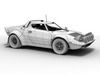 Lancia Stratos rallycar 3D Model