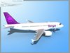 Falcon3D Airbus A319 Tango 3D Model