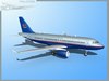 Falcon3D A319 United Airlines