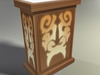 Wall Light Fixture C1  low poly