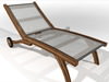 Pool Recliner - Low Poly