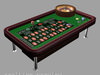 Roulette - Low Poly 3D Model
