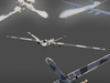 Predator UAV lowpoly 3D Model