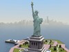 Liberty Island Scene Statue of Liberty