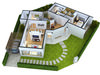 Detailed House floor 1 Cutaway 3D Model