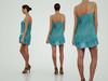 Blue Dress girl 3D Model