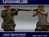 Japanese WWII SNLF Soldier Riged