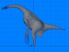 Therizinosaurus Dinosaur 3D Model